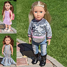 Інтерактивна велика лялька з серії "Ми-дівчатка! з рюкзаком, фото 2