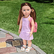 Інтерактивна велика лялька з серії "Ми-дівчатка! з рюкзаком, фото 3