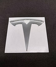 Передня емблема Tesla 3 хромована