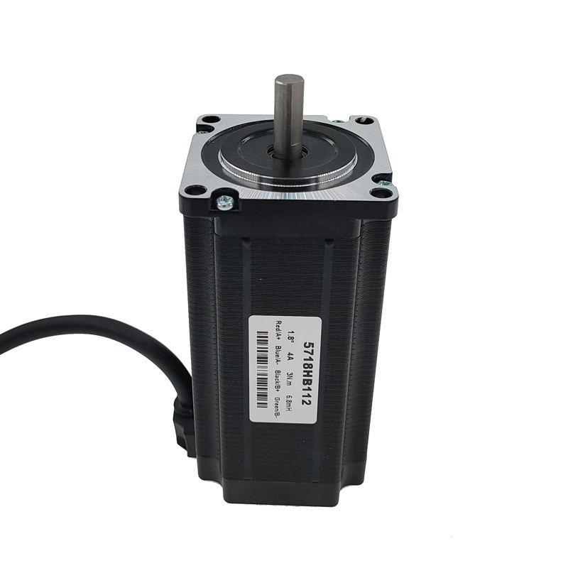 Кроковий двигун Nema 23 ( 112 мм, 30 кг/см, 4.4 А, 1.8° ) 5718hb112