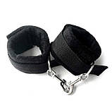 Бандаж Dreamtoys Ремінна система для фіксації до ліжка Blaze Bed Restraint Set - Садо-мазо, фото 4