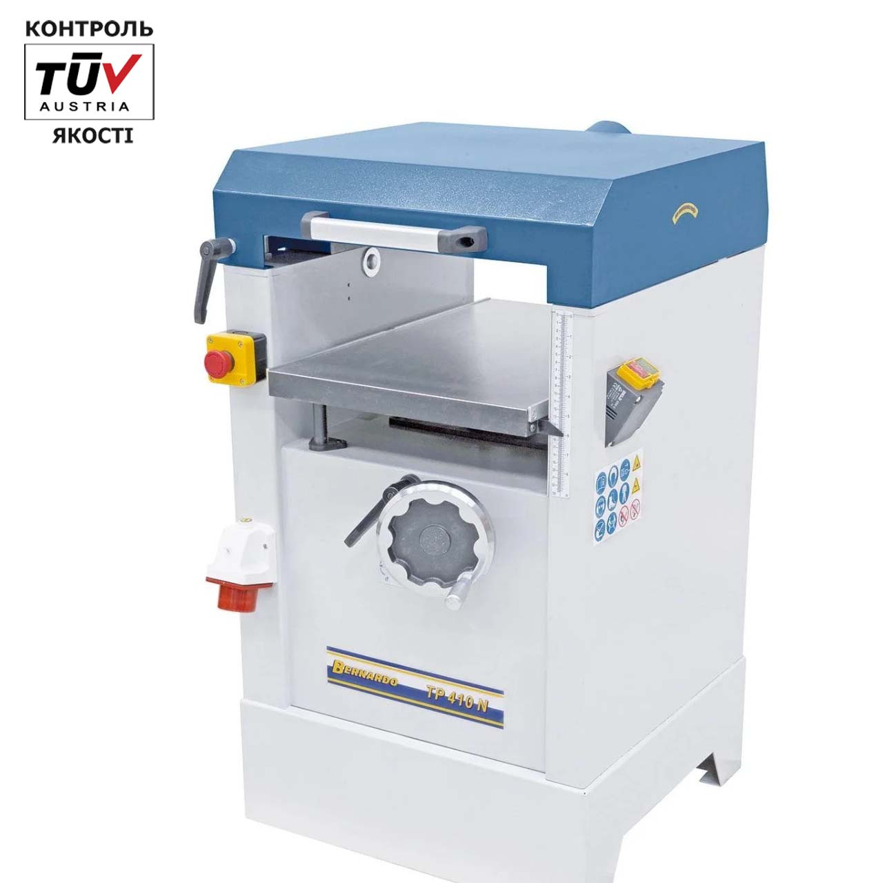 Промисловий рейсмусний верстат TP 410 N - 400 V BERNARDO | Рейсмус | Рейсмусовий верстат