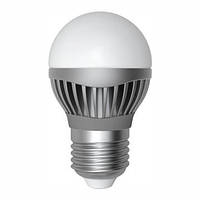 LED-лампа E27 5W(400Lm) 4000K Electrum куля LB-11 алюм. корп.
