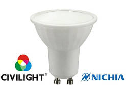 LED-лампа MR16 (GU10) 5 W (450 Lm) 3000 K W2F11T5 ceramic Civilight (Сівілайт)