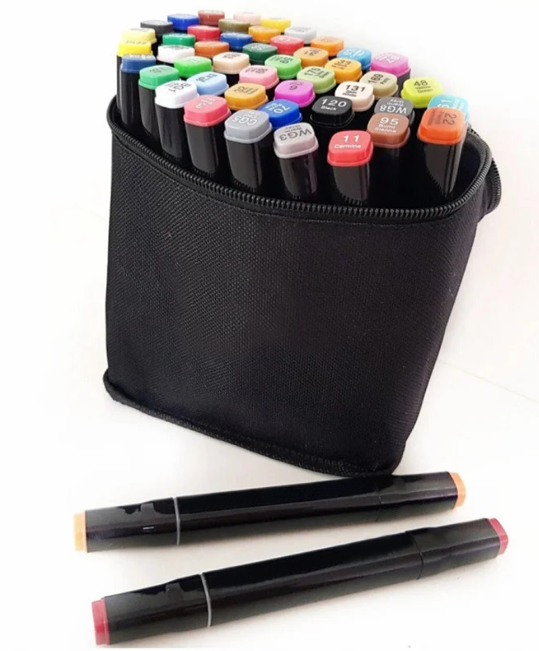 Набір скетч-маркерів двосторонніх Touch 7656, 48 шт, фото 1