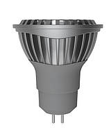 LED-лампа Electrum MR16 GU5,3 6W(430Lm) 2700 К AL LR-C 220V алюмін. корп.