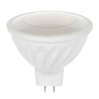 LED лампа MR16 (GU5,3) 5W(420Lm) 2700К LR-12 220V  Electrum  керам. корп.