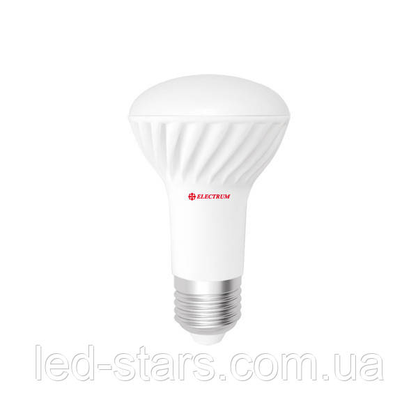 LED-лампа Electrum R63 E27 8 W (650 Lm) 4000K CR LR-16 алюм. корп., фото 1