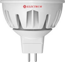 LED-лампа Electrum MR16 LR-28 7W GU5,3 4000K (530 Lm) 4000К 220V GU5,3 алюмін. корп.