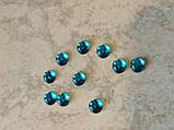 Стрази "Роса" декор — 8 мм блакитний, фото 3
