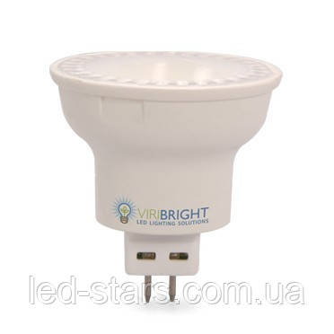 LED-лампа MR16 (GU5.3) 4,5 W (250 Lm) 2800 K 12V Viribright (Вібрайт)