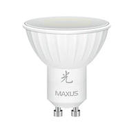 LED лампа MR16 (GU10) 5W(520Lm) 3000K 220V Maxus