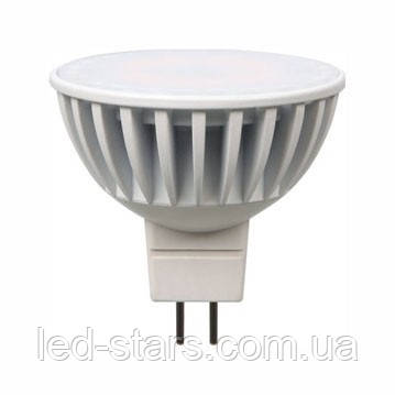 LED лампа MR16(GU5,3) 5W(420Lm) 4000К LR-12 Electrum алюм. корп. 220VAC, фото 1