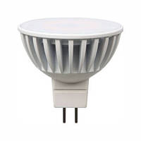 LED лампа MR16(GU5,3)  5W(420Lm) 4000К LR-12 Electrum  алюм. корп. 220VAC