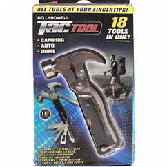 Мультитул плоскогубці молоток Multi hammer Megahertz TacTool 18 в 1