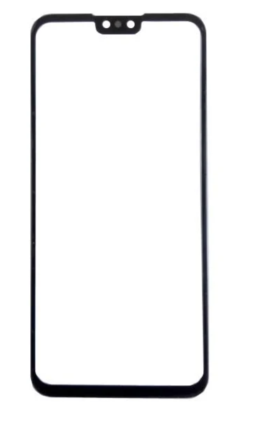 Скло дисплея для Huawei Y9 2019/Enjoy 9 Plus, чорне, фото 1