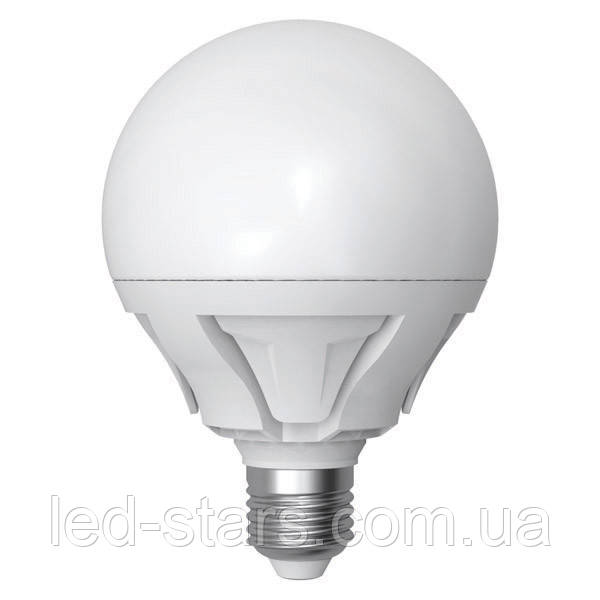 LED лампа G-95 Electrum E27 D95 15W(1300Lm) 4000K LG-24 PA алюм. корп., фото 1