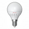 LED-лампа Electrum E-14 куля LB-10 4W(400Lm) 2700K пластик. корп.