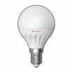 LED-лампа Electrum E-14 куля LB-10 4W(400Lm) 2700K пластик. корп.