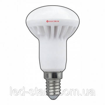 LED лампа E14 Electrum R50 6W(450Lm)  4000K CR LR-12 керам. корпус A-LR-1501