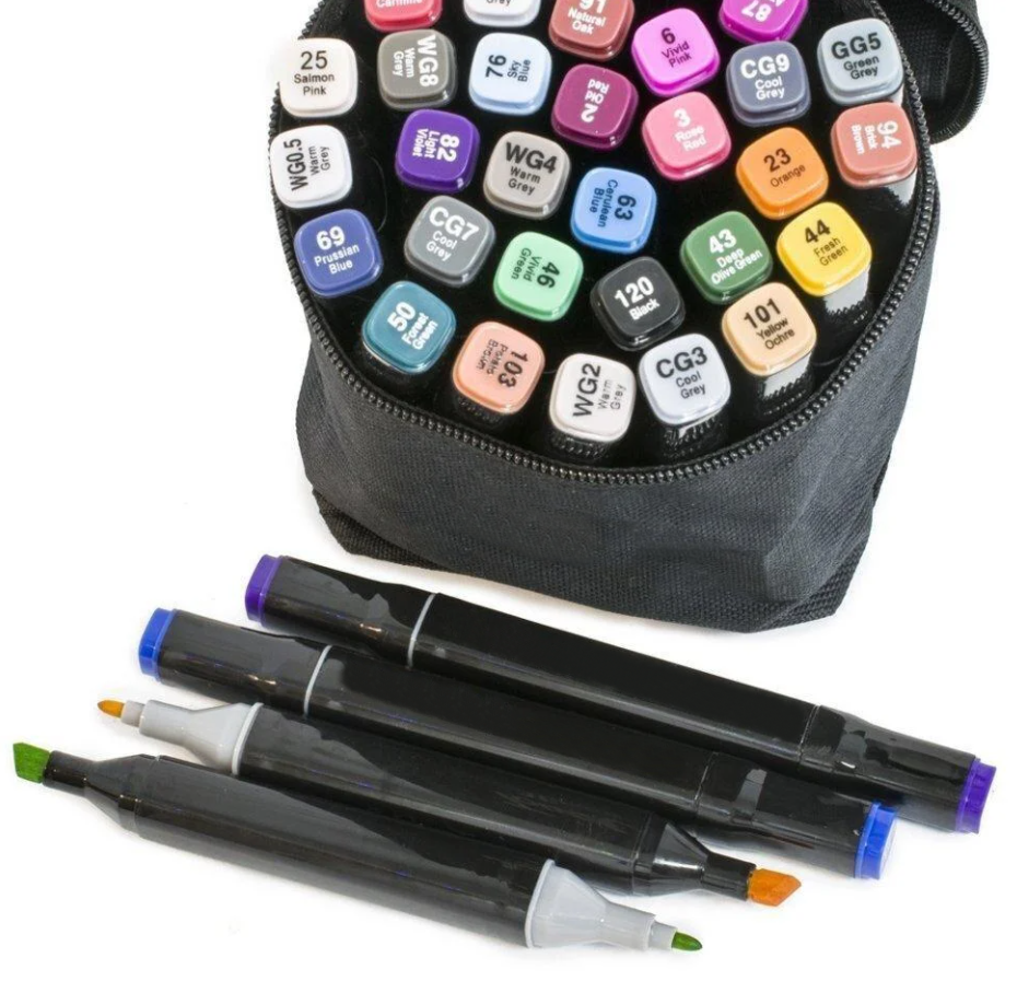 Набір скетч-маркерів двосторонніх Touch 7750, 36 шт, фото 1