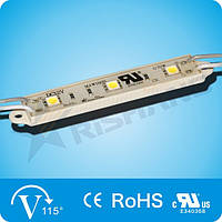 Світлодіодний модуль, 0,72 W Cool White SMD5050 LED (3 LED) IP65 M133AA (cw) 19400-22151