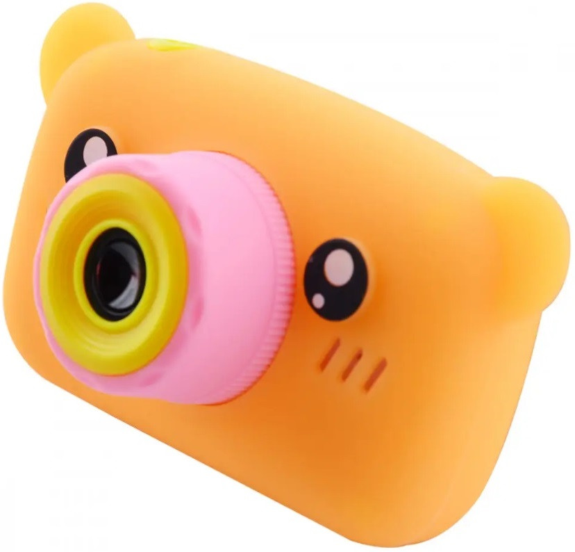 Фотоапарат дитячий DVR Baby Camera X-500B 7692, рожево-оранжевий ведмідь
