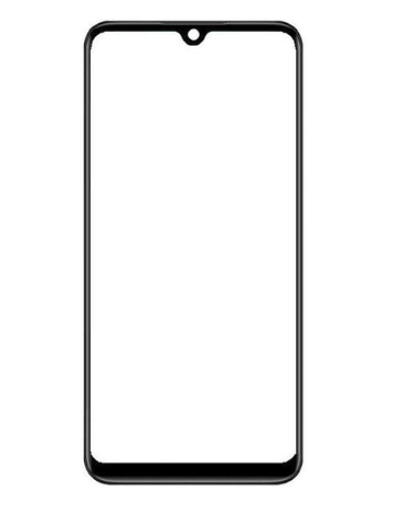 Скло дисплея для Xiaomi Mi A3, чорне, оригінал (Китай), з олеофобним покриттям, фото 1