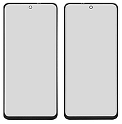 Скло дисплея для Xiaomi Redmi Note 9 Pro/Note 9S, чорне