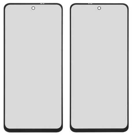 Скло дисплея для Xiaomi Redmi Note 9 Pro/Note 9S, чорне, фото 1