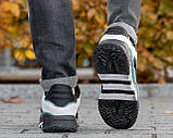 Чоловічі кросівки Adidas Niteball, чорно-білі шкіряні кросівки адідас найтбол замшеві, фото 5