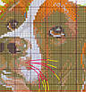 Набір для вишивання за нанесеною на канву схемою  "The Irish Setter 1". AIDA 14CT printed 26*30 см, фото 5