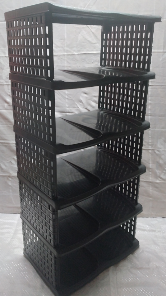 Обувная полка,стеллаж,этажерка для обуви элиф (Elif) ротанг