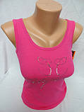 Молодіжні майки з написом зі стразів, фото 4