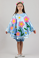 Детский карнавальный костюм Весна, Лето (голубой)
