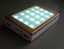 УМБ (Power Bank) 50000mAh (СОНЯЧНА БАТАРЕЯ) з ліхтариком, фото 3