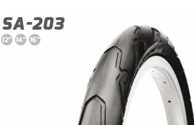 Велосипедна покришка 12 " 12 1/2x1,75x2 1/4 (47-203) Delitire-Індонезія