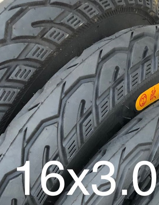 Велосипедна покришка 16 " 16x3, 00 Китай