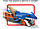 Ігровий набір автовоз транспортер Hot Wheels Акула Shark Chomp Transporter Mattel, фото 7