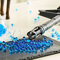 Шарики-пульки Орбиз 7-8 мм 10 000 штук, цвет синий, гидрогелевые шарики Hidrosvit, растут в воде