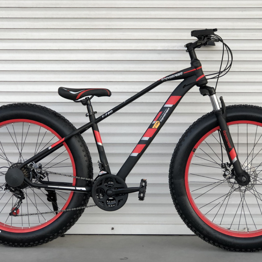 Горный велосипед фэтбайк 26 дюймов TOPRIDER 720 Велосипед с широкими ...