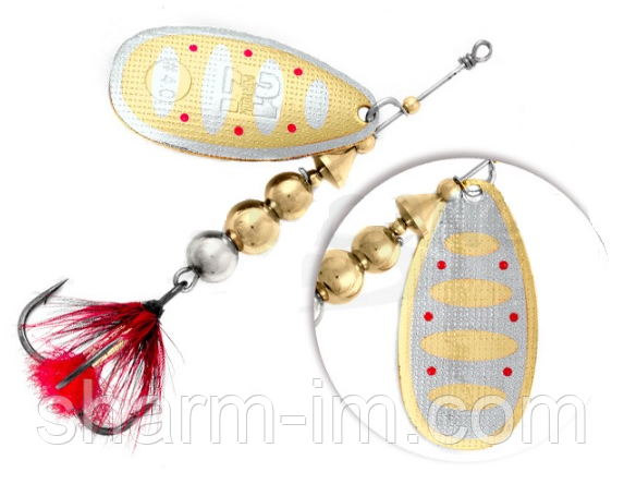 Обертова блешня Pontoon 21 BC INDI-RAH #4 B02-001 (16,6 г)