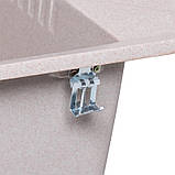 Гранітна кухонна мийка Lidz (COL-06) 860х500/240 бежева 8650, фото 4