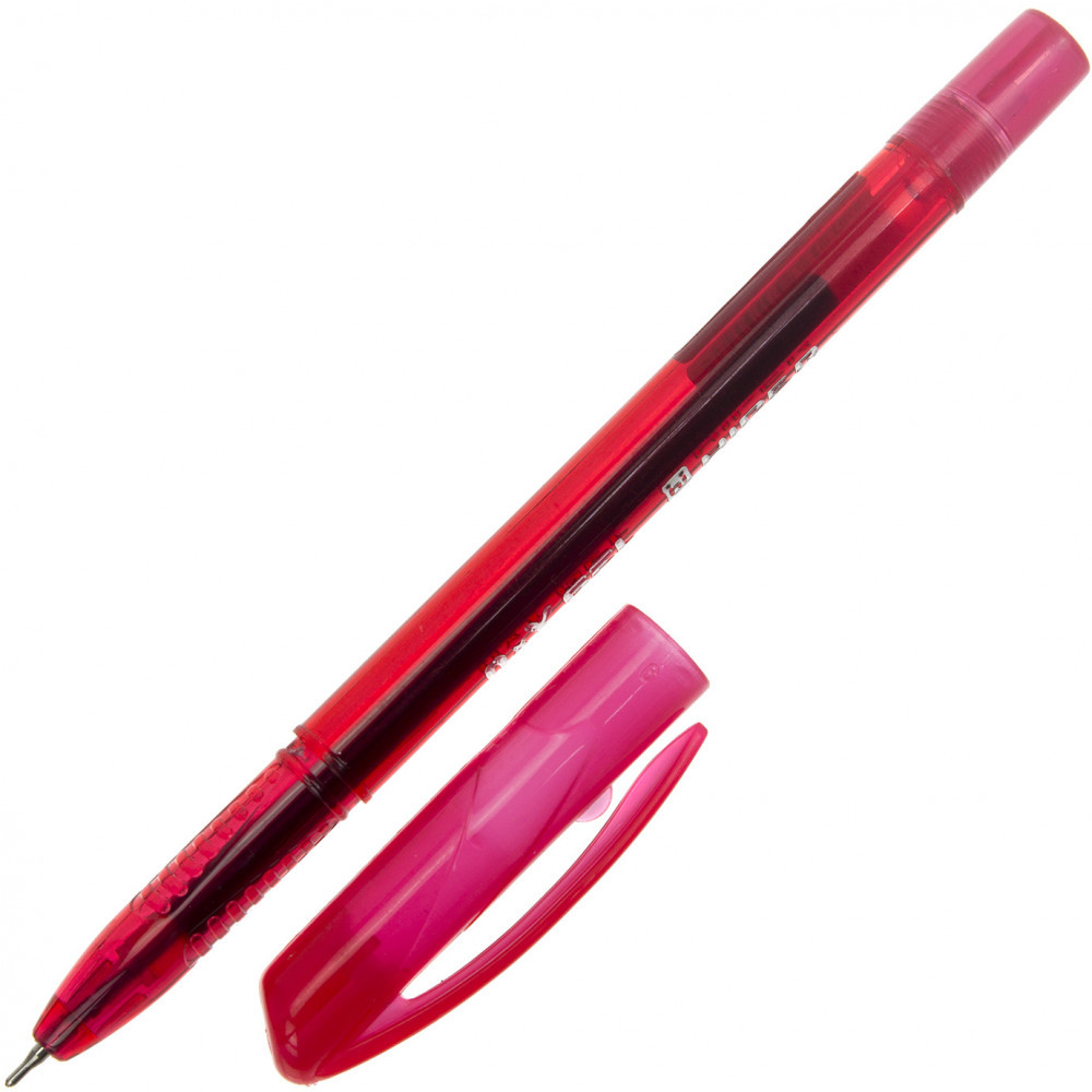 Ручка гелева HG-190 "Oxy Gel" 0,6 мм червона