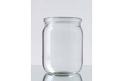 Скляна звичайна банка 0,5л