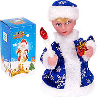 Новогодняя Игрушка Снегурочка с мелодией качающая головой и руками