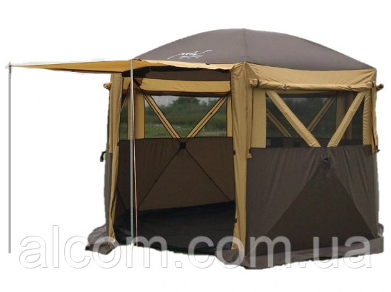 Намет Намет Куб 3х3м туристичний быстросборный напівавтоматичний шестигранний, фото 1