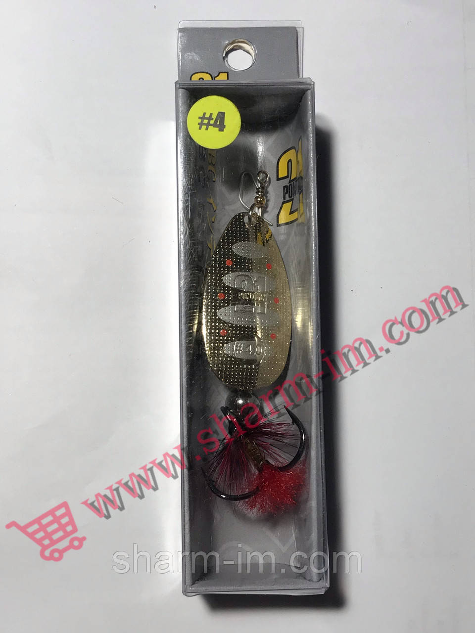 Обертова блешня Pontoon 21 BC INDI-RAH #4 BT01-041 (16,6 г)