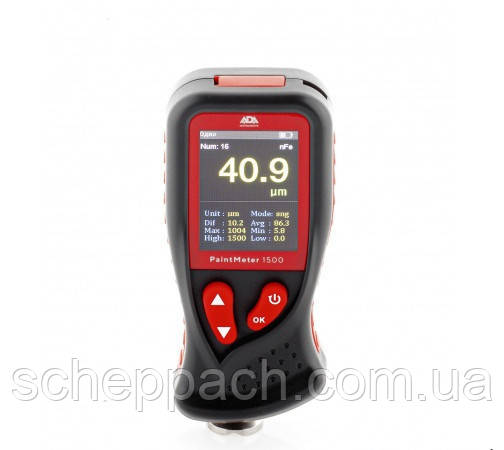 Товщиномір ADA PaintMeter 1500, фото 1