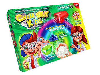 Набір для творчості DankoToys DT CHK-01-03 набір дослідів з Хімії Chemistry Kids